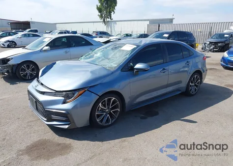 2020 Toyota Corolla Se/Night Shade из США, поврежденный, VIN JTDS4RCE6LJ034337